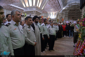 تجدید میثاق آتش نشانان تهران با آرمان های حضرت امام(س)