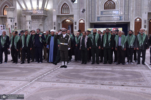 تجدید میثاق بسیجیان شهرستان زرندیه با آرمان های امام خمینی (س)