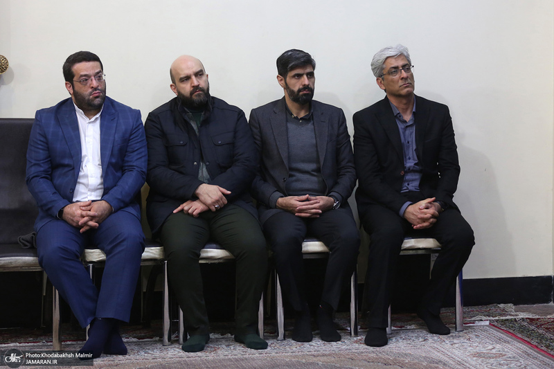 دیدار رئیس، مدیران و کارکنان ستاد اجرایی فرمان امام (ره) با سید حسن خمینی