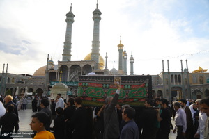 مراسم تشییع و خاکسپاری آیت الله نورالله شاه آبادی(ره) در قم