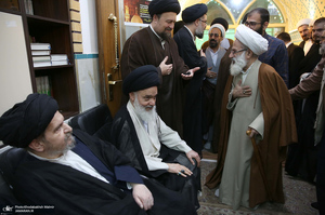 مراسم ختم همسر شهید آیت الله سید مصطفی خمینی (ره) -2