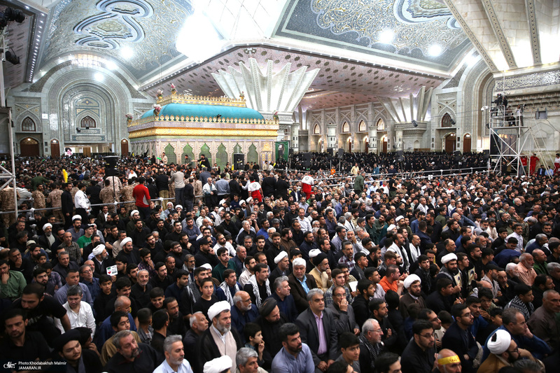 حضور شخصیت‌های سیاسی و مسئولان کشوری و لشکری در مراسم سالگرد ارتحال حضرت امام خمینی (س) -2