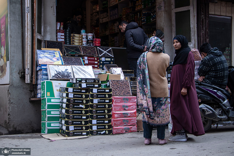 بازار کشمیر هند در آستانه ماه مبارک رمضان
