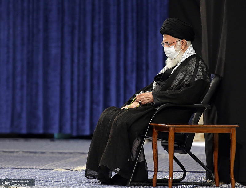 آخرین شب عزاداری حضرت اباعبدالله الحسین(ع) در حسینیه امام خمینی