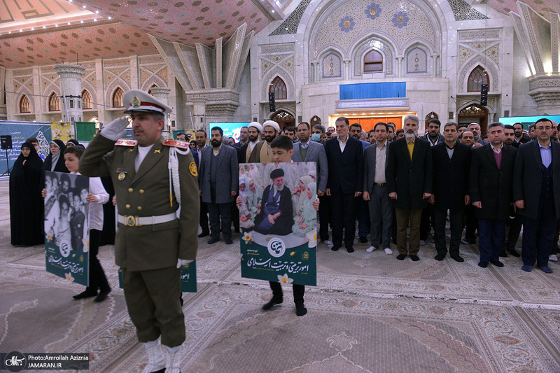 تجدید میثاق وزیر، معاونین و مدیران کل وزارت آموزش و پرورش با آرمان های حضرت امام (س)