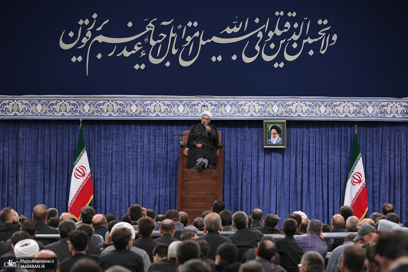 مراسم بزرگداشت شهدای جنگ تحمیلی اخیر با حضور و سخنرانی رهبر معظم انقلاب