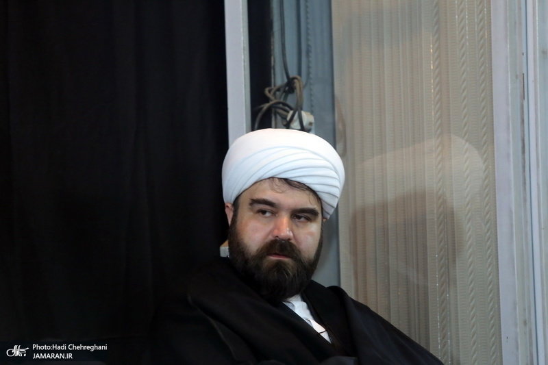 عزاداری شهادت حضرت فاطمه(س) در بیت آیت الله دوستی زنجانی - اشراقی