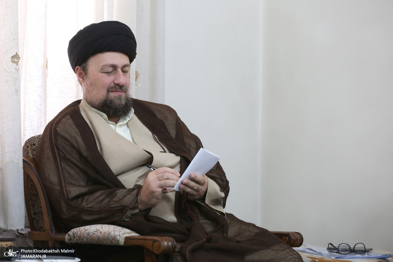 دیدار دبیر کل و جمعی از اعضای حزب همبستگی ایران اسلامی با سید حسن خمینی