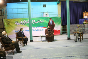 دیدار اعضای انجمن اسلامی معلمان یا سید حسن خمینی