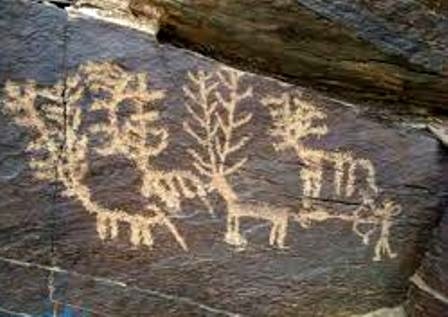 وجود سنگ نگاره‌های کشور در تیمره گلپایگان  با تمدنی 7هزار ساله