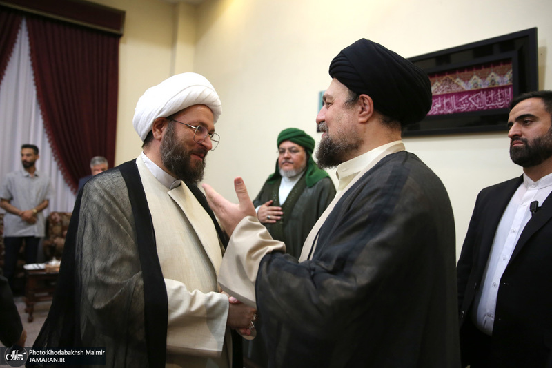 دیدار چند تن از مهمان خارجی سی و هفتمین کنفرانس وحدت اسلامی با سید حسن خمینی