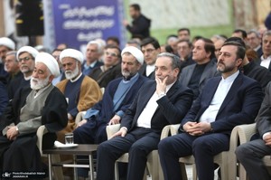 مراسم تجدیدمیثاق وزیر و معاونان وزارت امور خارجه با آرمان‌های امام خمینی