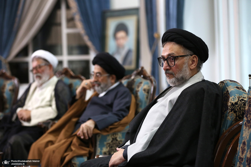 دیدار مجمع روحانیون مبارز و مجمع محققین حوزه علمیه قم با سید حسن خمینی