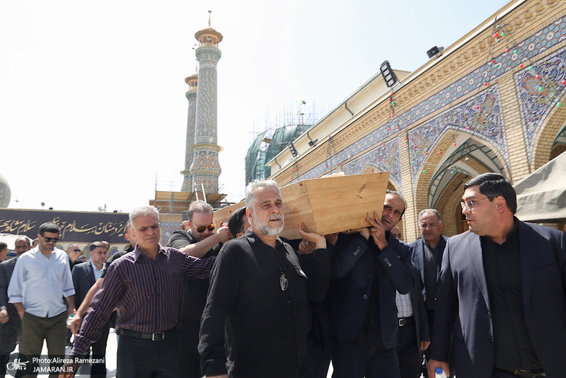 مراسم تشییع برادر آیت الله هاشمی رفسنجانی