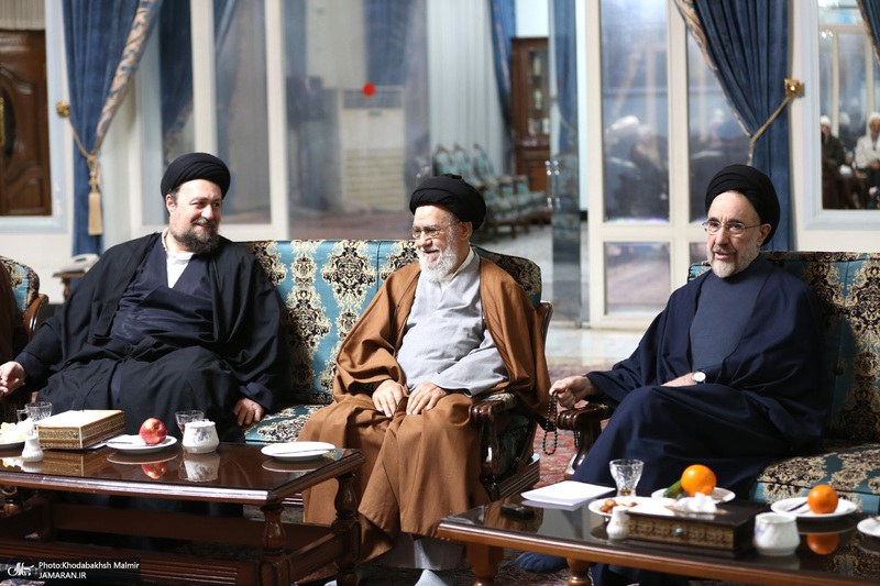 دیدار مجمع روحانیون مبارز و مجمع محققین حوزه علمیه قم با سید حسن خمینی