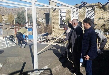 بازسازی واحدهای مسکونی خسارت دیده با قدرت در حال انجام است