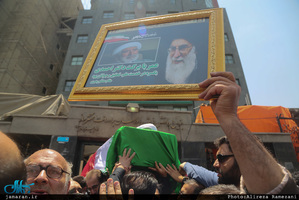 مراسم تشییع حجت الاسلام و المسلمین دکتر احمد احمدی 