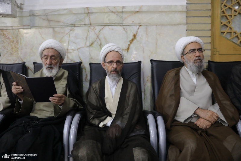 مراسم هفتمین روز ارتحال آیت العظمی شبیری زنجانی (ره)
