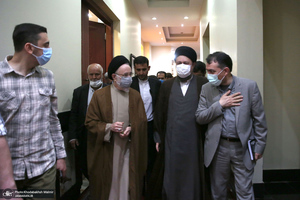 مراسم چهلمین روز ارتحال سید محمود دعایی در حرم مطهر امام خمینی