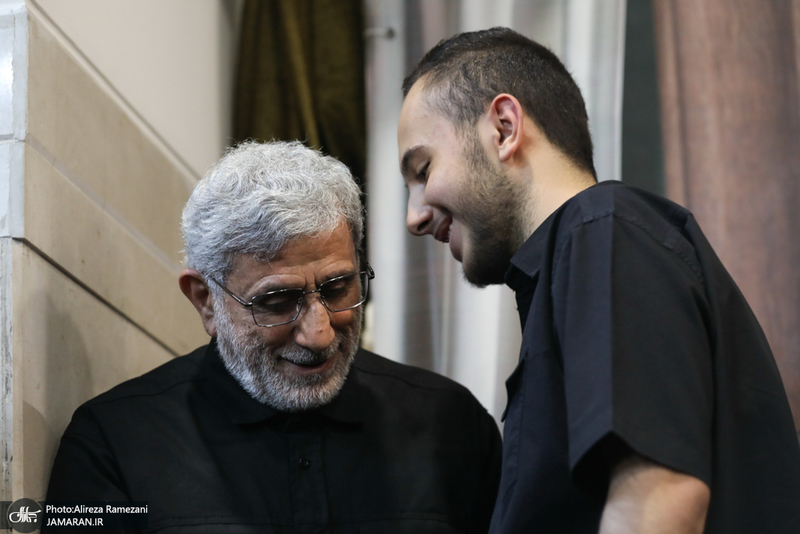 مراسم چهلمین روز شهادت سپهبد حسین سلامی