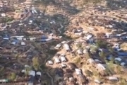 تصاویر هوایی از اردوگاه‌های آوارگان روهینگیا در مرز میانمار و بنگلادش
