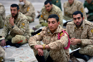 حلقه های محبت و معرفت با پرسنل وظیفه دژبان کل ارتش