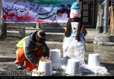 جشنواره بزرگ آدم برفی در همدان برگزار می شود