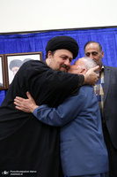 دیدار جمعی از پیشکسوتان و ورزشکاران با سید حسن خمینی