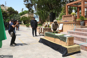 مراسم تشییع مرحوم استاد عباسعلی براتی‌پور