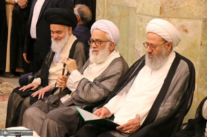 مراسم اولین سالگرد درگذشت آیت الله العظمی محفوظی (ره)