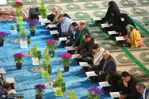 محفل انس با قرآن کریم در حرم مطهر حضرت عبدالعظیم حسنی (ع)