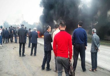 بازگشت آرامش به جاده بندپی غربی بابل