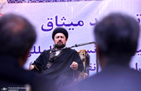 دیدار مهمانان سی و سومین کنفرانس وحدت اسلامی با سید حسن خمینی