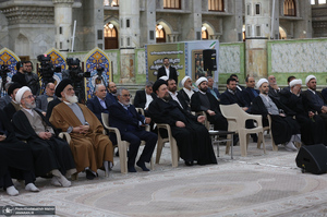 تجدید میثاق رئیس قوه قضاییه و مسئولان عالی قضایی با آرمان‌های حضرت امام (س)