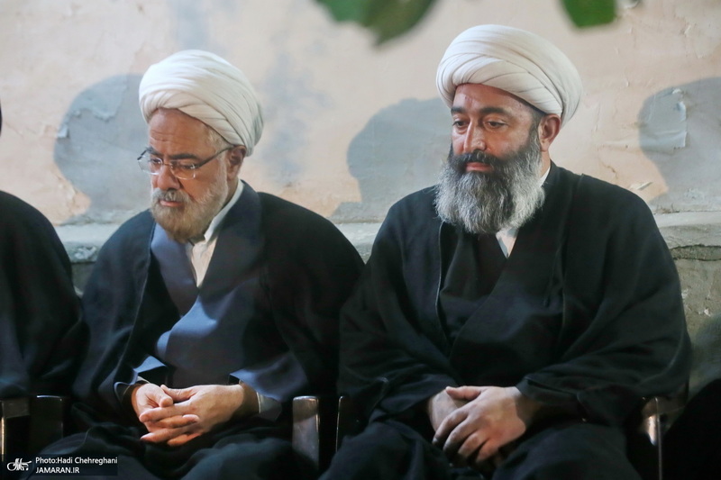 عزاداری دهه اول ماه صفر در بیت مرحوم آیت الله نصرالله شاه آبادی‎ (ره)