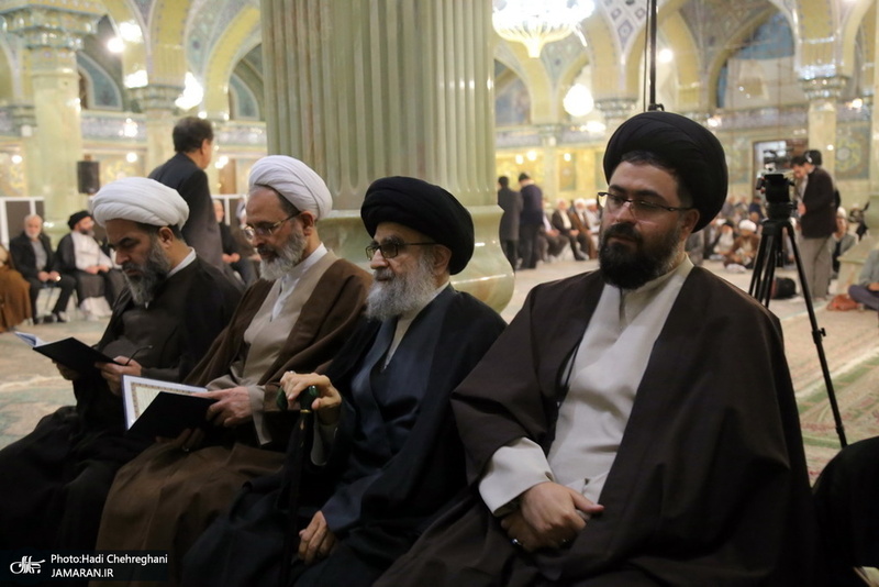 مراسم بزرگداشت آیت الله سیدجعفر خوانساری(ره) با حضور سید حسن خمینی