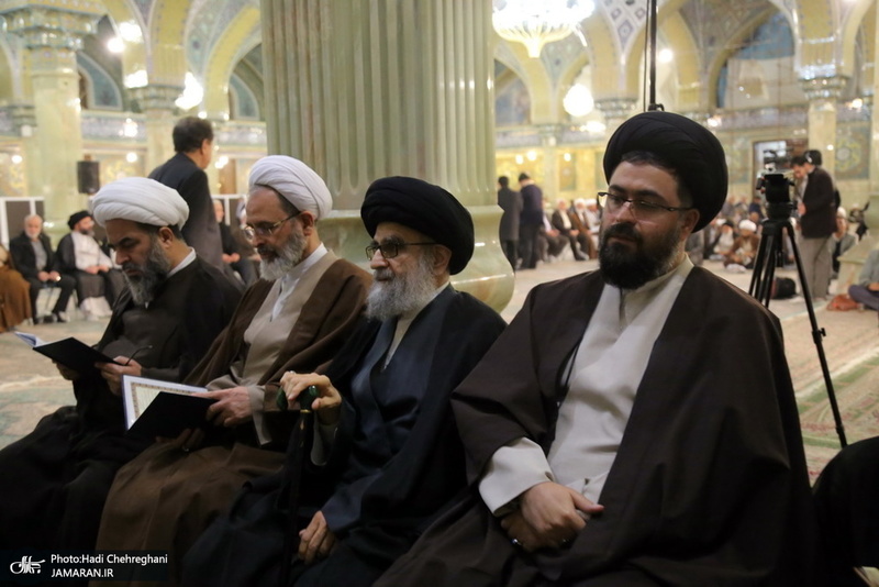مراسم بزرگداشت آیت الله سیدجعفر خوانساری(ره) با حضور سید حسن خمینی
