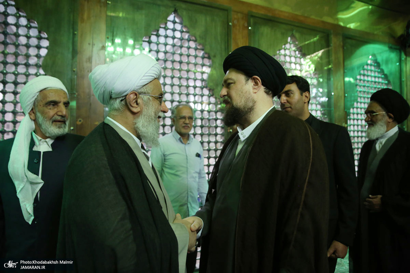 تجدید میثاق هیأت رئیسه و اعضای مجلس خبرگان رهبری با آرمان های امام خمینی (س)