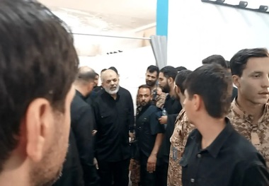 بازدید سردار وحیدی از بیمارستان موقت مصلای تهران + عکس