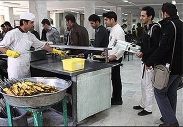 نرخ غذای دانشجویی در سال تحصیلی جدید