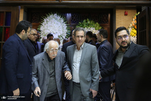 مراسم بزرگداشت مادر غلامعلی حدادعادل - 1