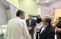 رئیس بنیاد ایران‌شناسی از مرکز طبی کودکان تهران بازدید کرد (5)
