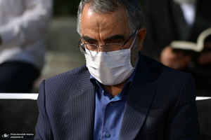 عزاداری شب هشتم محرم در حرم مطهر امام خمینی(س)