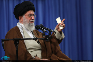 پرتره رهبر معظم انقلاب / آیت الله سید علی خامنه ای