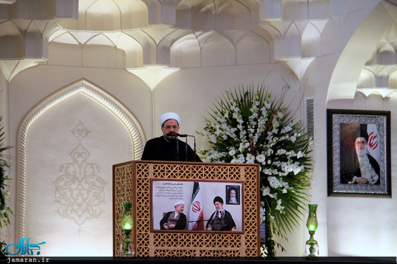 مراسم بزرگداشت آیت الله هاشمی رفسنجانی(ره) در مصلای وحدت گرگان 