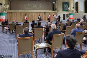 دیدار رئیس‌جمهور و اعضای هیئت دولت با رهبر معظم انقلاب