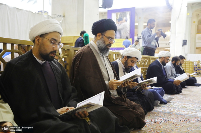 مراسم سالگرد ارتحال امام خمینی (س) از سوی رهبر معظم انقلاب اسلامی در قم