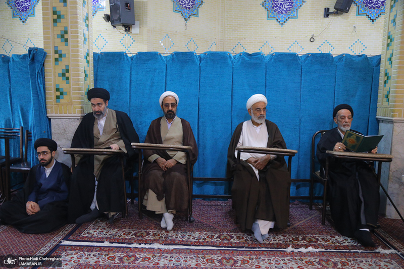 مراسم ختم مادر حجت الاسلام و المسلمین رسول جعفریان