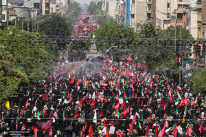 مراسم تشییع پیکر مطهر رهبر شهید انقلاب در تهران -6