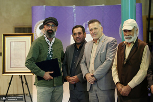 مراسم بزرگداشت هفته هنری بسیج در حسینیه جماران